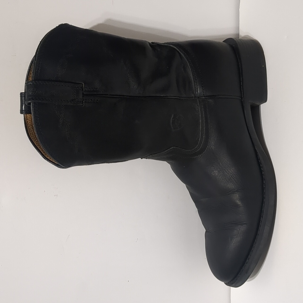 Ariat Heritage Roper Western Boot Black Leather Men's Size 10d